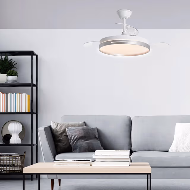 luckyled ventilador techo led togo plata e1585f2a d02e 4598 b9b6 8285c17708dc