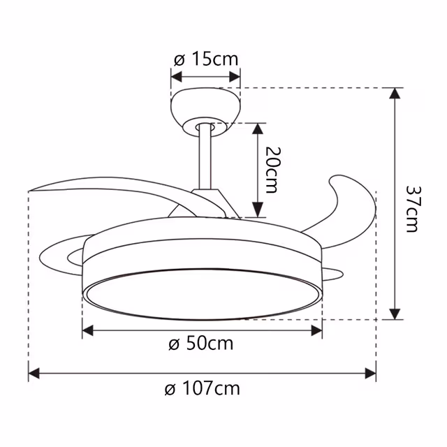 meidcafeluckyled ventilador techo led togo cafe 317d3ecd 392e 43a9 b469 e7ab03033551