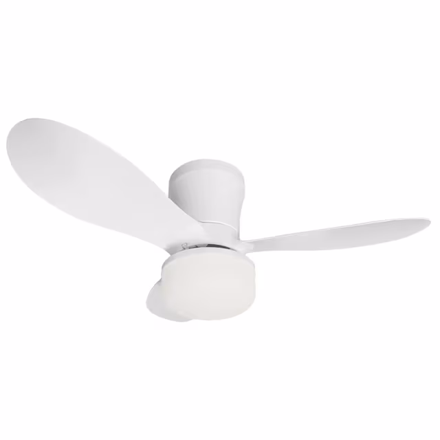 luckyled ventilador led bris blanco 3 palas 16000 01