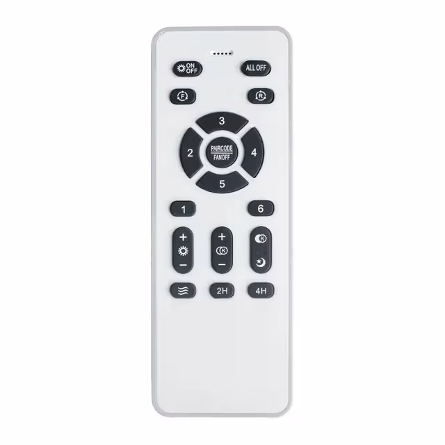 luckyled ventilador led bris blanco 3 palas 16000 02