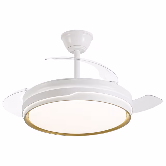 luckyled ventilador lima blanco oro 3 palas 16008 01